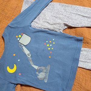 Old Navy 2t  construction pj set